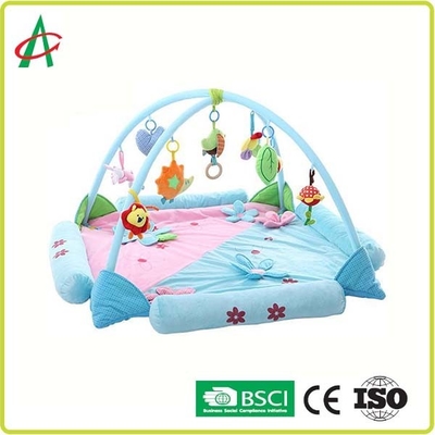 โรงยิมเด็กแรกเกิด 3D Rattle 92cmx55cm วัสดุอ่อนนุ่มปลอดสารพิษ