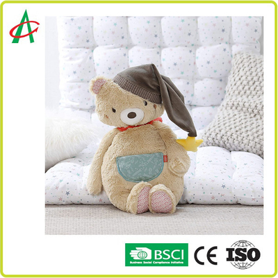 SNAS ตุ๊กตาหมีนุ่มนิ่มสีสันสดใส 44x24x13 ซม. สำหรับ 0-4 ปี