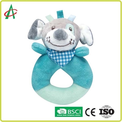 ASTM L8.5cm Baby Plush Rattle สำหรับจับมือและเขย่า
