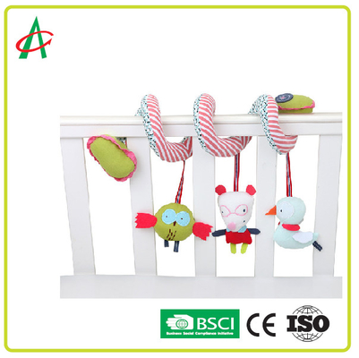 Baby Car Seat Spiral Toy 40X28CM ผ้าฝ้าย PP สด 100%
