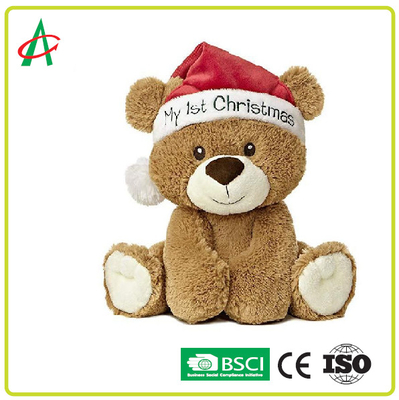 น่ารักตุ๊กตาหมีคริสต์มาสของขวัญของเล่นตุ๊กตายัดไส้สัตว์ของฉัน 1 คริสต์มาสปรับแต่ง