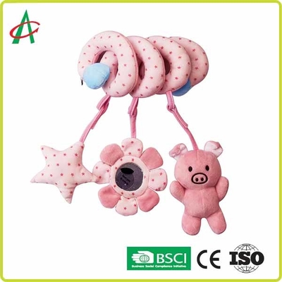 ทารกแรกเกิดของเล่นเรือท้องแบนขนาด 20 ซม. พร้อม Rattle และ BB Squeaky