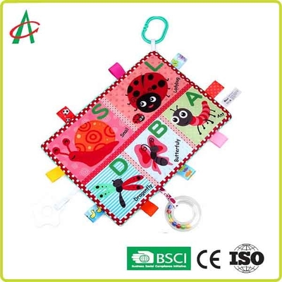 BSCI 29.7x21cm Baby Comforter Toy นุ่มพิเศษพิมพ์ผลไม้และสัตว์
