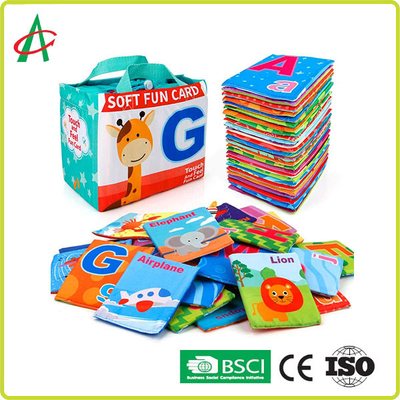 หนังสืออ่อนตัวอักษรโพลีเอสเตอร์ Early Education สำหรับทารก