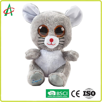 CE 8 '' เมาส์ดนตรีปลอดสารพิษยัดไส้สัตว์พร้อมลำโพงไร้สาย