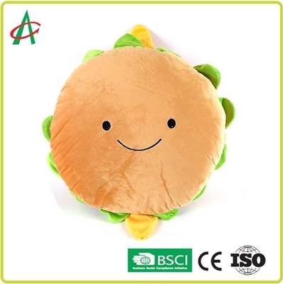 0.1kgs แฮมเบอร์เกอร์สัตว์เลี้ยงตุ๊กตาของเล่นสามเสียงที่มีเสน่ห์