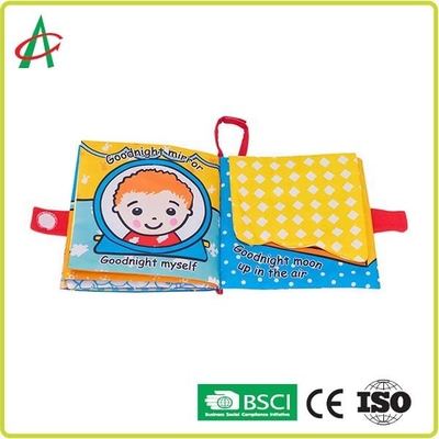 CPSC Soft Books เพื่อการศึกษาสำหรับทารกการพิมพ์หลายสี 22 ซม