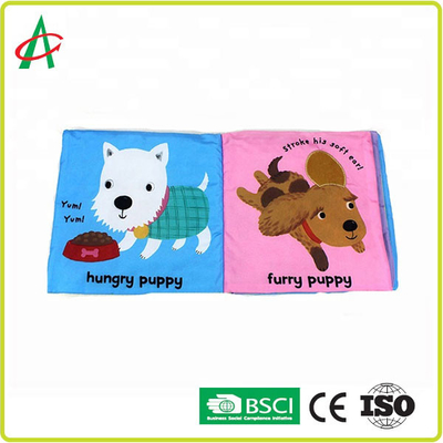 Snuggle Soft Books สำหรับทารกผ้าคอตตอน 18x18 ซม