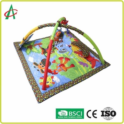 กิจกรรมสำหรับทารก 90 ซม. Play Mat ผ้าโพลีเอสเตอร์พับเก็บได้อย่างง่ายดาย