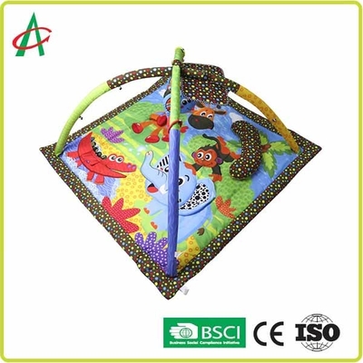กิจกรรมสำหรับทารก 90 ซม. Play Mat ผ้าโพลีเอสเตอร์พับเก็บได้อย่างง่ายดาย