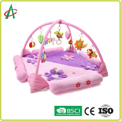 โรงยิมเด็กแรกเกิด 3D Rattle 92cmx55cm วัสดุอ่อนนุ่มปลอดสารพิษ