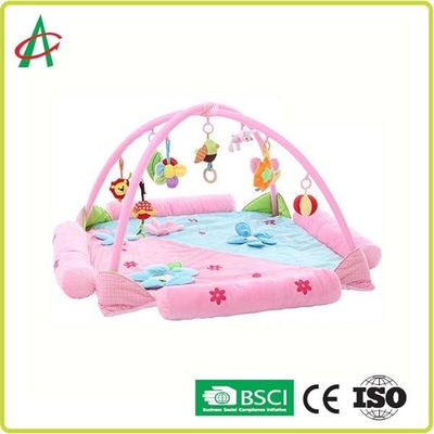 โรงยิมเด็กแรกเกิด 3D Rattle 92cmx55cm วัสดุอ่อนนุ่มปลอดสารพิษ