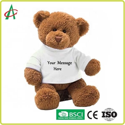ตุ๊กตาหมี ASTM นุ่มสุด ๆ 15 ซม. 20 ซม. 25 ซม. พร้อมโลโก้ที่กำหนดเอง