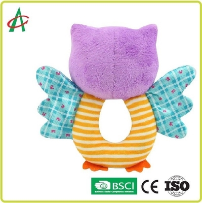 ของเล่นนกฮูกนุ่มสั่นสำหรับทารก