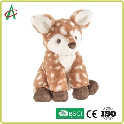 Fawn 10 `` ตุ๊กตาสัตว์ยัดไส้สำหรับเด็กที่กำหนดเองได้และตุ๊กตาสนุก