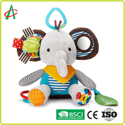 ของเล่นตุ๊กตาสัตว์เด็ก 6 นิ้ว, ของเล่นช้างสั่น CE ได้รับการรับรอง