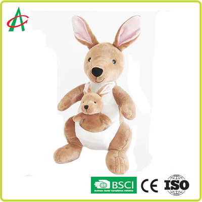 ASTM Baby Kangaroo ตุ๊กตาสัตว์ 8 นิ้วการประมวลผลที่กำหนดเอง