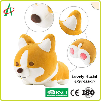 ODM Shiba Inu ตุ๊กตาของเล่น EN71-1-2-3 หมอนตุ๊กตา Corgi น่ารัก