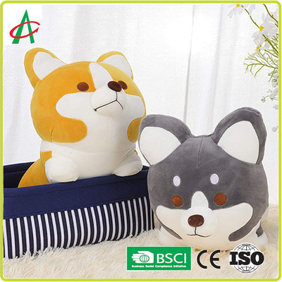 ODM Shiba Inu ตุ๊กตาของเล่น EN71-1-2-3 หมอนตุ๊กตา Corgi น่ารัก
