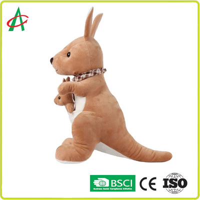 ASTM Baby Kangaroo ตุ๊กตาสัตว์ 8 นิ้วการประมวลผลที่กำหนดเอง