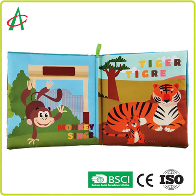 หนังสือนิทานสัตว์ 23.5 * 35 ซม. สำหรับเด็ก REACH รับรอง