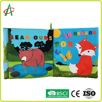 หนังสือนิทานสัตว์ 23.5 * 35 ซม. สำหรับเด็ก REACH รับรอง