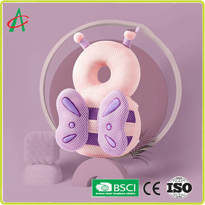 หมอนตุ๊กตาผ้าฝ้ายโพลีเอสเตอร์ป้องกันการตกหมอนเด็ก 30 * 19 * 6 ซม