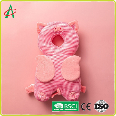 หมอนตุ๊กตาผ้าฝ้ายโพลีเอสเตอร์ป้องกันการตกหมอนเด็ก 30 * 19 * 6 ซม