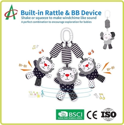ของเล่นเด็กแขวน 19 ซม., ของเล่นรถเข็นเด็ก OEM สำหรับทารก