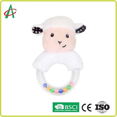 กระต่าย 21x8.5 ซม. Baby Plush Rattle 100 โพลีเอสเตอร์ CE รับรอง