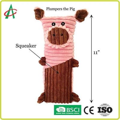 2 แพ็ค Chew Proof ของเล่นสุนัข Squeaky H11 นิ้ว Plush Soft ทนทาน