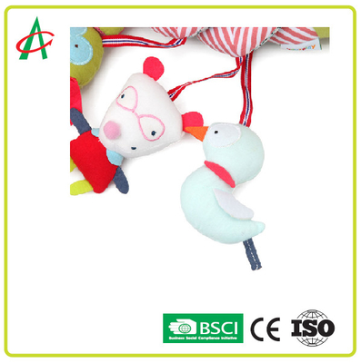 Baby Car Seat Spiral Toy 40X28CM ผ้าฝ้าย PP สด 100%