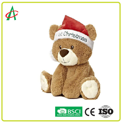 น่ารักตุ๊กตาหมีคริสต์มาสของขวัญของเล่นตุ๊กตายัดไส้สัตว์ของฉัน 1 คริสต์มาสปรับแต่ง