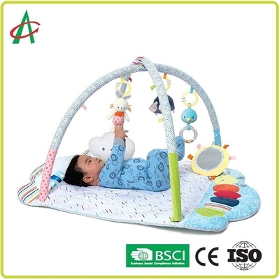 23.5 '' Plush Washable Baby Play Mat All In One 8 ชิ้น