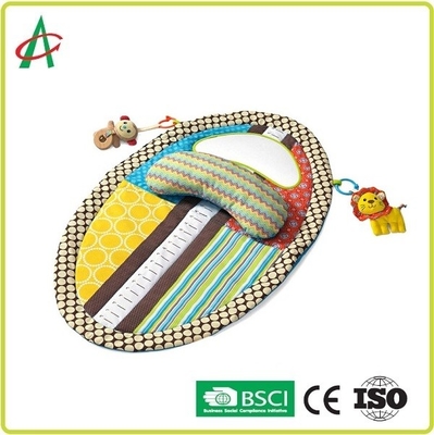 87x56cm แผ่นรองเล่นสำหรับเด็กซักได้, CPSIZ Newborn Tummy Time Mat
