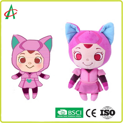 OEM ODM ทารกที่กำหนดเองตุ๊กตาสัตว์ 3D PP Cotton Filling