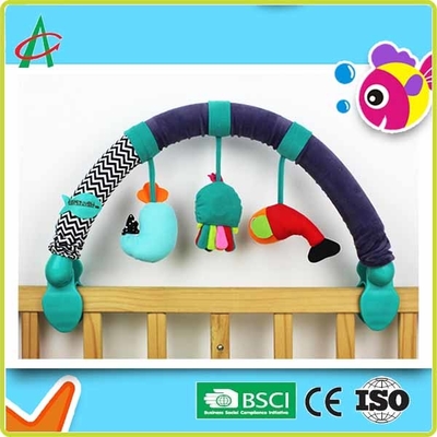 L67cm Spiral Pram Toy รถเข็นเด็กทารกพร้อม BB Squeaker