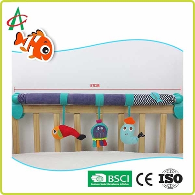 L67cm Spiral Pram Toy รถเข็นเด็กทารกพร้อม BB Squeaker