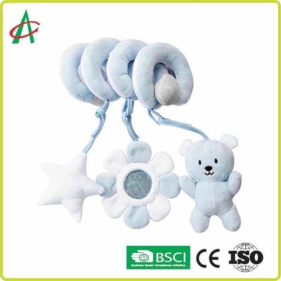 ทารกแรกเกิดของเล่นเรือท้องแบนขนาด 20 ซม. พร้อม Rattle และ BB Squeaky