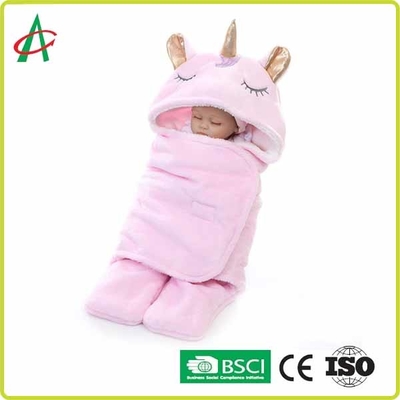 ถุงนอนหมอนสักหลาดยูนิคอร์น 65x75 ซม. พร้อมเวลโครสำหรับทารก