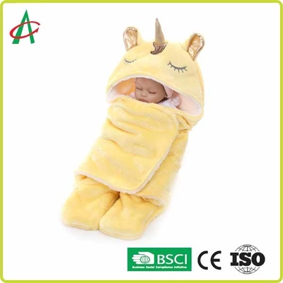ถุงนอนหมอนสักหลาดยูนิคอร์น 65x75 ซม. พร้อมเวลโครสำหรับทารก