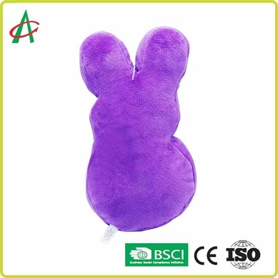 โรงงาน BSCI ทำของเล่นสัตว์เลี้ยงแบบโต้ตอบที่ทำลายไม่ได้ 4 "6" 12 '' สีม่วงเหลือง