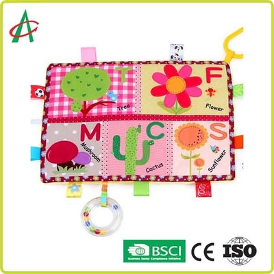 BSCI 29.7x21cm Baby Comforter Toy นุ่มพิเศษพิมพ์ผลไม้และสัตว์