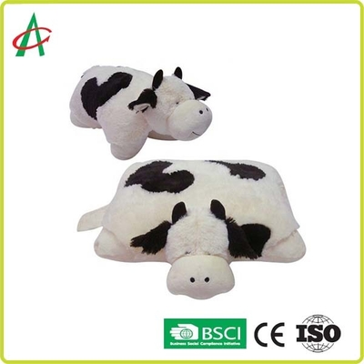 หมอนตุ๊กตานุ่มรูปสัตว์ Chenille ล้างทำความสะอาดได้ปลอดสาร BPA