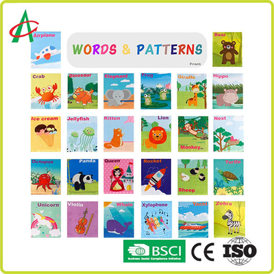 หนังสืออ่อนโพลีเอสเตอร์เพื่อการศึกษาไม่ซีดจางสำหรับทารก