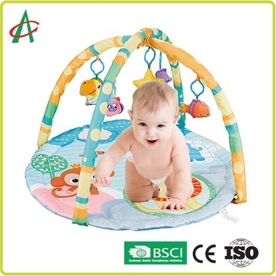 CPSC Non Slip Washable Baby Tummy Time Mat สำหรับการพัฒนาองค์ความรู้