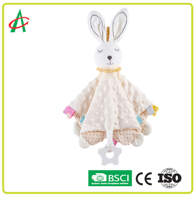 ซักได้ 20.5x25CM Baby Comfort Blanket ของเล่น CE / BSCI Certificate