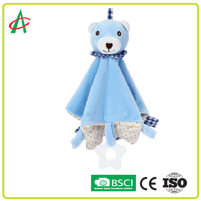 ซักได้ 20.5x25CM Baby Comfort Blanket ของเล่น CE / BSCI Certificate