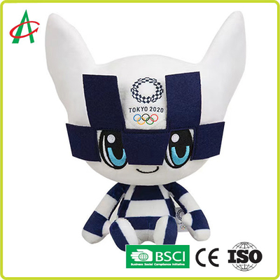 ASTM Washable Tokyo 2021 ของเล่นตุ๊กตามาสคอตโอลิมปิก
