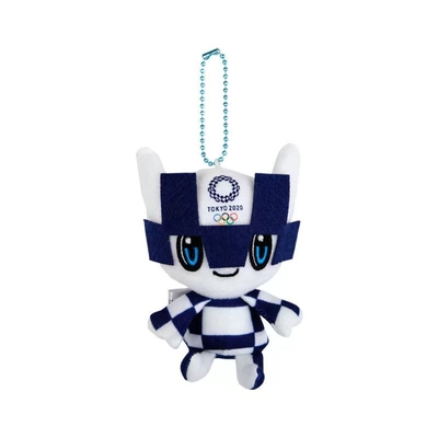 ASTM Washable Tokyo 2021 ของเล่นตุ๊กตามาสคอตโอลิมปิก